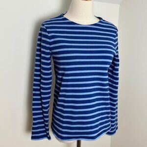 St. James Meridien Moderne Breton stripe cotton shirt, S